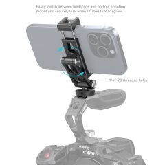 SmallRig 4301 DJI Gimbal'lar için  Telefon Tutucu