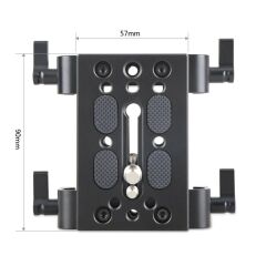 SmallRig 1798  15mm Çubuk Kelepçeli Taban Plakası