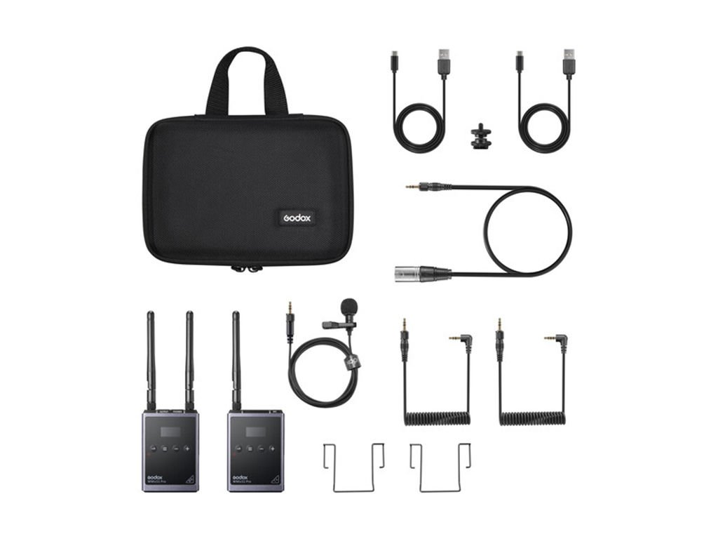 Godox WMicS1 Pro Kit1 Telsiz Mikrofon