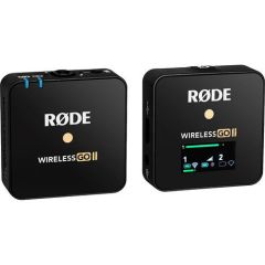 Rode Wireless GO II Single Kablosuz Mikrofon (Black)