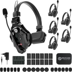 Hollyland Solidcom C1-6S Kablosuz Intercom Sistemi (6 Kullanıcı)