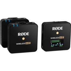 Rode Wireless GO II Kablosuz Mikrofon (Black)