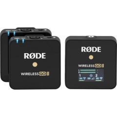 Rode Wireless GO II Kablosuz Mikrofon (Black)