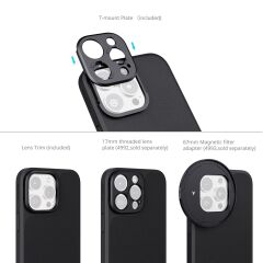 SmallRig 4987 iPhone 16 Pro Max FilMov Hafif Fotoğrafçılık Kılıf Seti