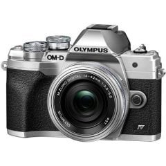 Olympus E-M10 Mark IV 14-42mm Lensli Kit (Silver)