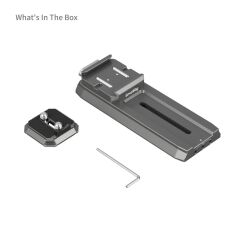 SmallRig 4638 DJI RS 2 / RSC 2 / RS3 / RS 3 Pro / RS 4 / RS 4 Pro için HawkLock H38 Manfrotto Hızlı Çıkarma Plakası