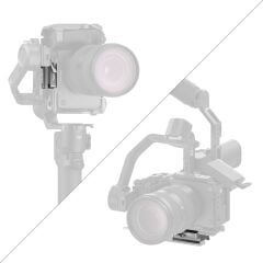 SmallRig 4639 DJI RS 2 / RSC 2 / RS3 / RS 3 Pro / RS4 / RS4 Pro için  HawkLock H38 Arca-Swiss Hızlı Çıkarma Plakası