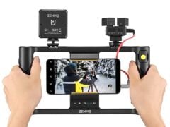 Zeniko MR11 LED'li Vlog Telefon Kiti