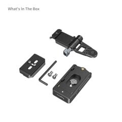 SmallRig 4696 NP-F Pil Adaptörü Montaj Plakası Kiti Aynasız Kameralar için
