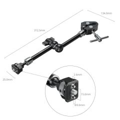 SmallRig 5311 Yengeç Şekilli Kelepçeli  Sihirli Kol (11'')