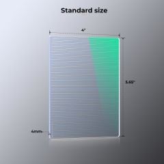 K&F NANO-X  Mavi Çizgi 4x5.65 Filtre Tilta ve SmallRig ve Diğer  Matbox ile Uyumlu 4mm HD Optik Cam