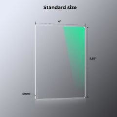K&F NANO-X Black Mist 1/8  4x5.65 Filtre Tilta ve SmallRig ve Diğer Matbox ile Uyumlu 4mm HD Optik Cam