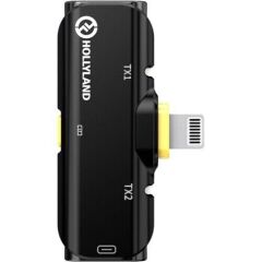 Hollyland Lark C1 Solo Tekli Kablosuz Mikrofon Sistemi (IOS Uyumlu)