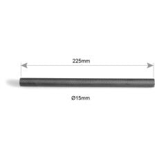 SmallRig 1690 15mm Çubuk (Karbon Fiber, 9 İnç, 2 adet)