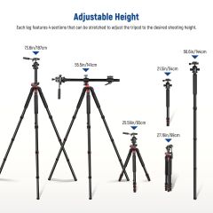 TP-27 Yatay Kollu Tripod
