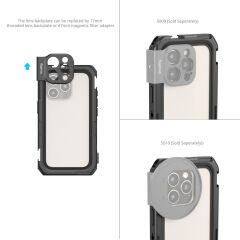 SmallRig 5006 iPhone 16 Pro Max  için  Mobil Video Kafesi