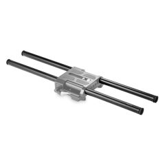 SmallRig 1054 2 adet 15mm Siyah Alüminyum Alaşımlı Çubuk (M12-40cm)