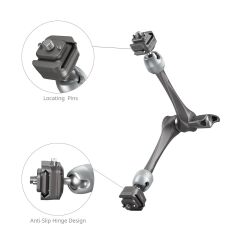 SmallRig 4489 HawkLock H21 Hızlı Çıkarma Rozet Sihirli Kol (11'')