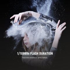 Q4 400W Akülü Flaş + QPRO-C Tetikleyici