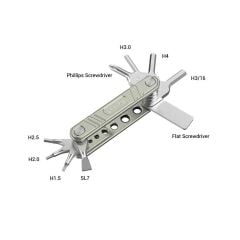 SmallRig TC2713  9'u 1 Arada Katlanır Çok Amaçlı Alet Seti