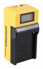 Patona Fuji NP-W235 Tekli Synchron USB Charger LCD Ekranlı