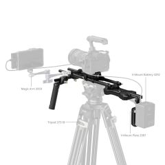 SmallRig 4480 Omuz Rig Kiti (Klasik Versiyon)