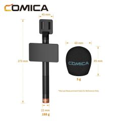 Comica HR-WM Kablosuz Mikrofon İçin El Tipi Adaptör