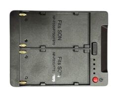 Andoer NPF-VM  NP-F550 / F750 / F970  Piller için  V-Montaj Dönüştürücü Adaptörü