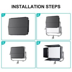 GVM YU200R Uyumlu Barndoor