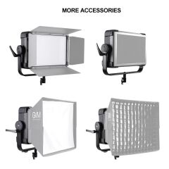 GVM YU300R 300W RGB LED Panel Işık (Hardcase)