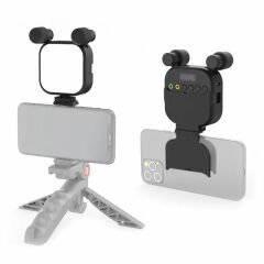 Mamen SML-V03 Çift Mikrofonlu RGB Vlog Işığı