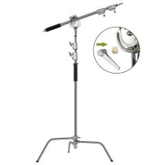 GVM C360 320cm C-Stand & Grip Arm Kit(225cm) (Çelik)