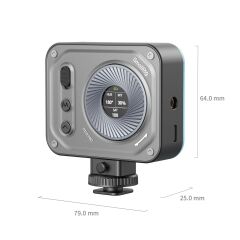 SmallRig 4786 Vibe P96 Pro Mini Bi-Color Video Işığı (Pembe)