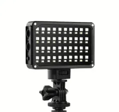 GVM 7S RGB Kamera Üstü Dahili Akülü Mobil Led Işık (12x8cm)