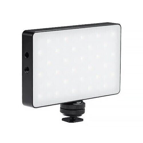 GVM 8RS RGB Kamera Üstü Dahili Akülü Mobil Led Işık (11x7cm)