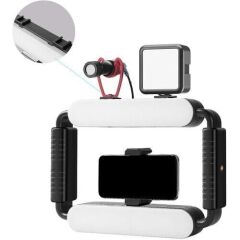 GVM TL-15RS Telefon/Kamera Evrensel LED Işıklı Kafes