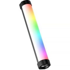 GVM BX8C RGB 30cm 8W Dahili Akülü LED Tüp Işık