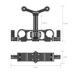 SmallRig 2727 15mm LWS  Evrensel Lens Desteği