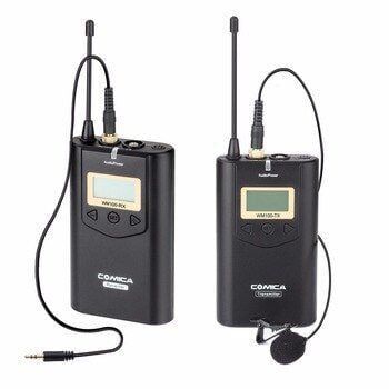 Comica CVM-WM100 Kablosuz Yaka Mikrofonu