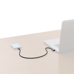 SmallRig 4790 USB-C (Düz) - USB-C (Açılı) Veri Kablosu (35 cm)