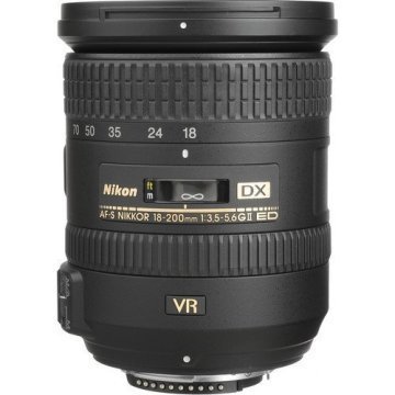 Nikon AF-S 18-200mm f/3.5-5.6G ED DX VR II Lens